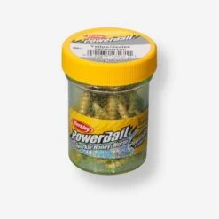 Berkley ESCHE PECHE DE LA TRUITE EN ETANG AUX APPATS TEIGNES PAILLETEES JAUNES