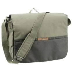 Sac Besace Pêche De La Truite 12L - Musette Kaki